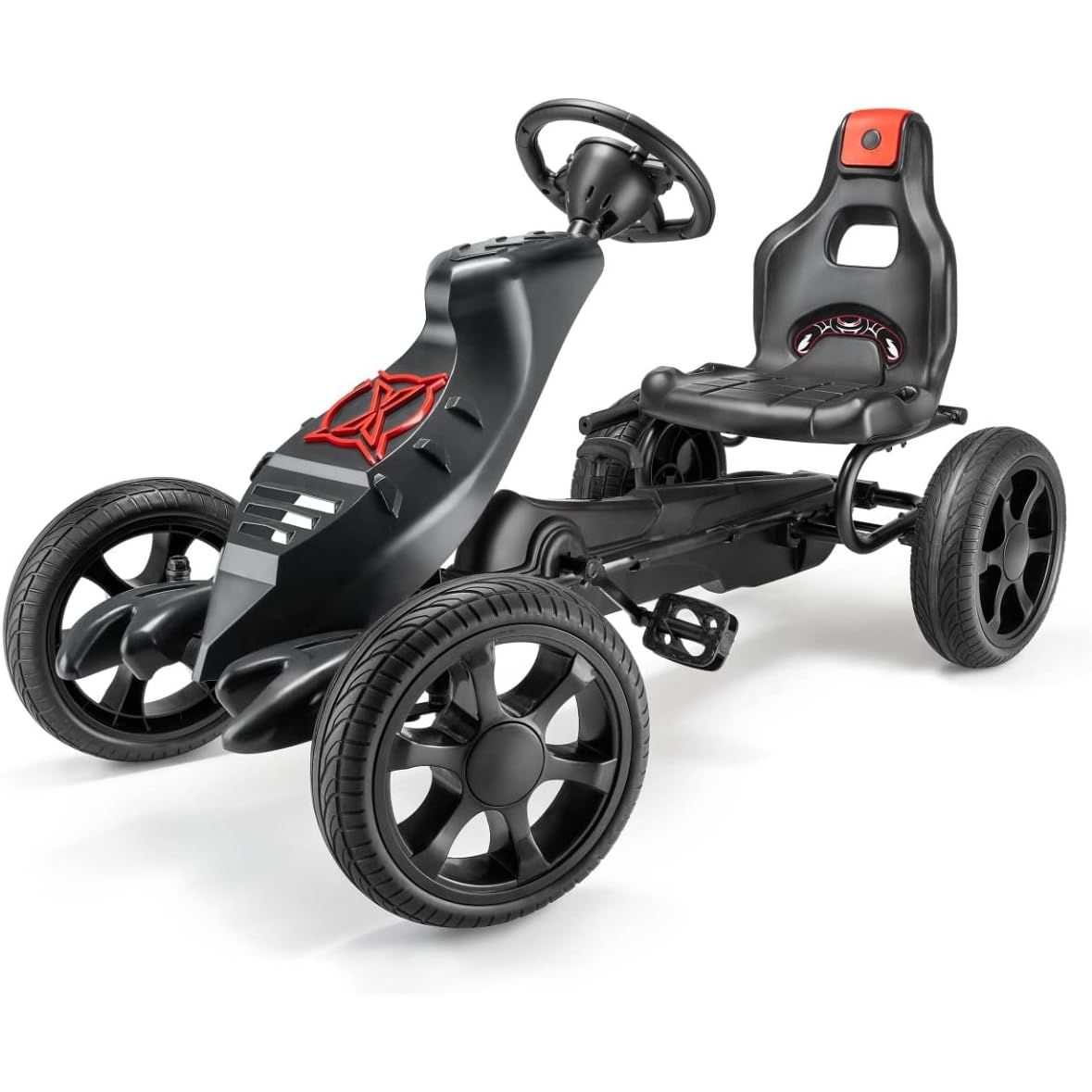 Xootz Pedal Go Kart – Venom & Viper Kids Ride-On Race Car with Gears, Handbrake & Adjustable Seat
